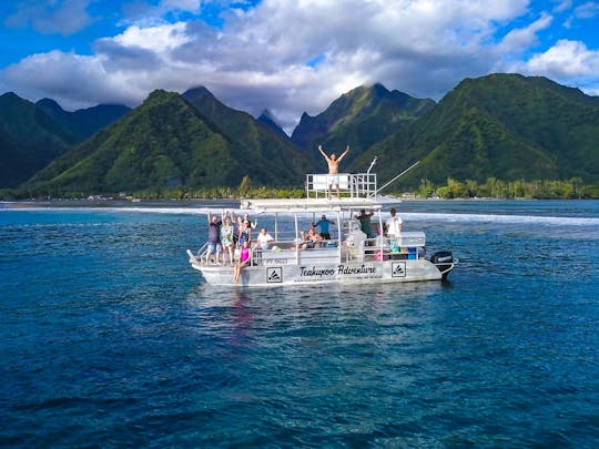 Tahitiaanse schiereiland sightseeingtour
