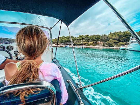 Excursion d'une journée aux îles Kornati en hors-bord