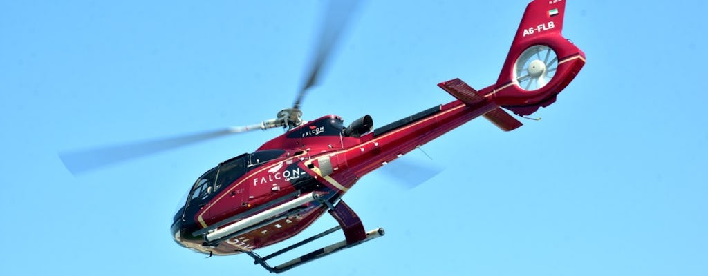 Private 15-minute fun flight by helicopter in Dubai