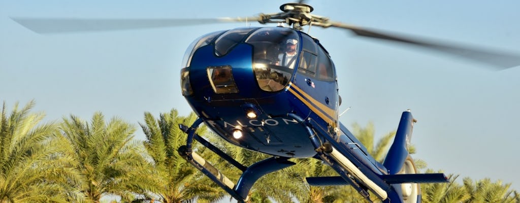 Private 12-minute helicopter flight in Dubai