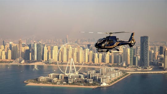 25-minute city flight by helicopter in Dubai