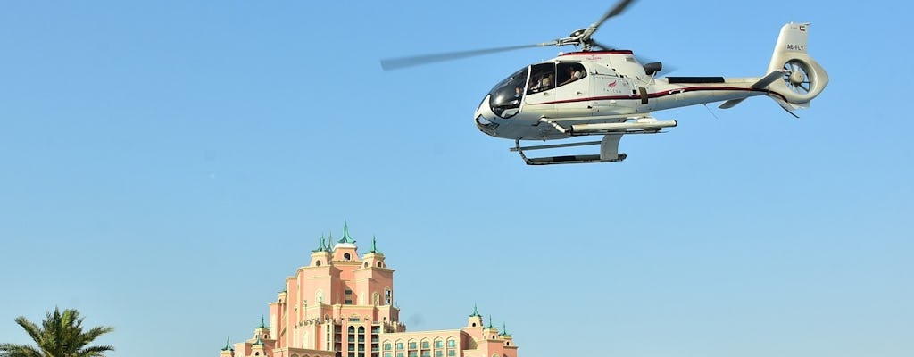 15-minute fun flight by helicopter in Dubai