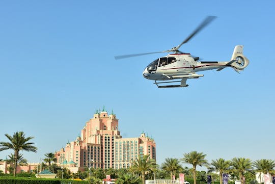 15-minute fun flight by helicopter in Dubai