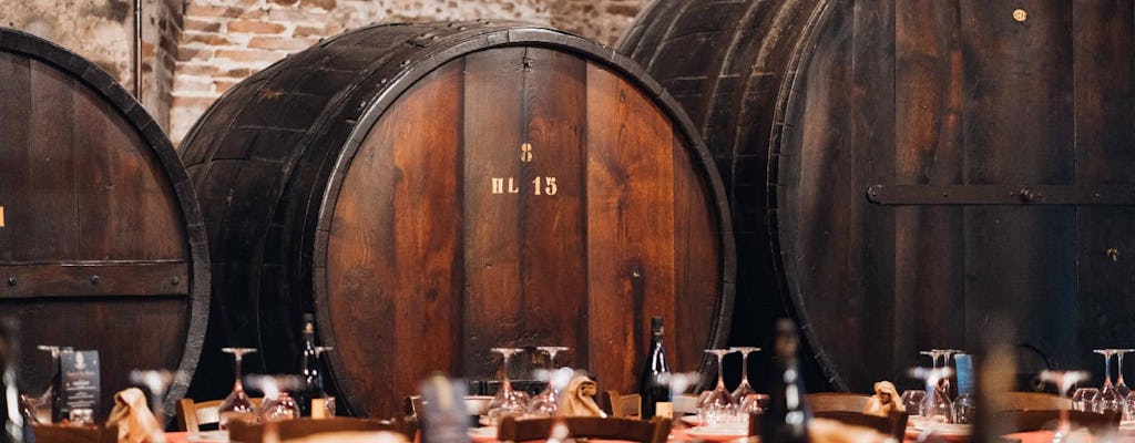 Expérience œnologique avec déjeuner ou dîner dans un vignoble à la ferme