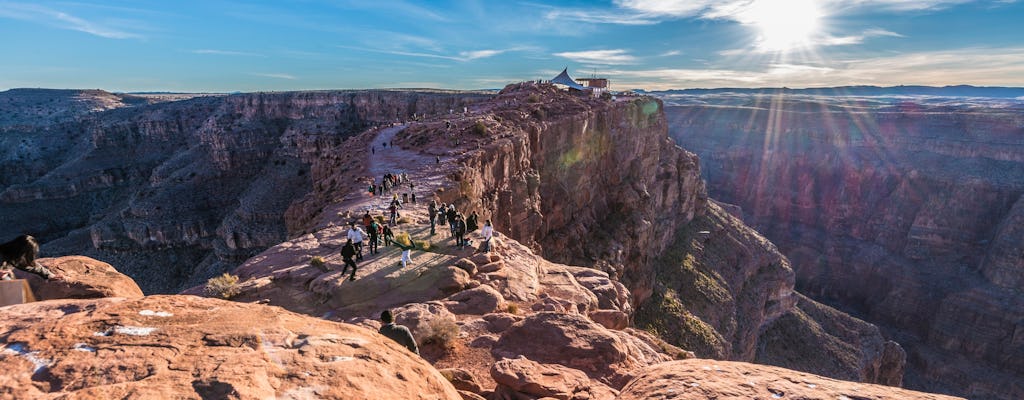 Excursion à la rive ouest du Grand Canyon en petit groupe au départ de Las Vegas