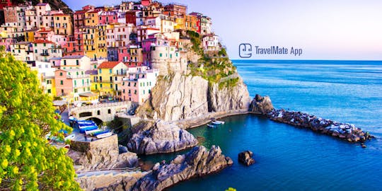 Cinque Terre audio guide with TravelMate app