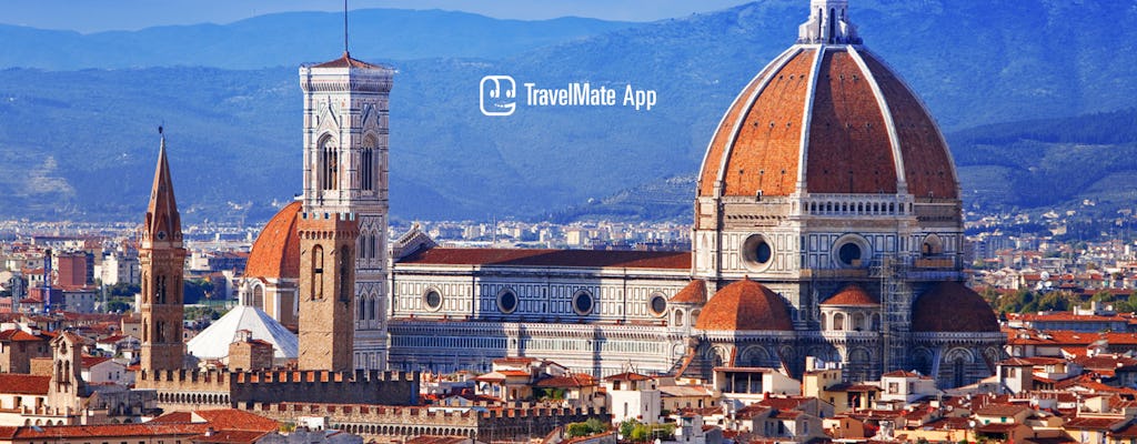 Florence audio guide with TravelMate app