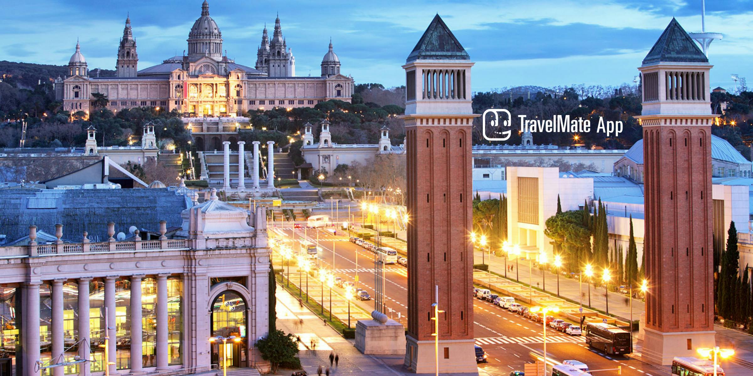 Barcelonan ääniopas TravelMate-sovelluksessa