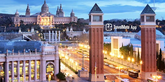 Audioguide à Barcelone avec l'application TravelMate