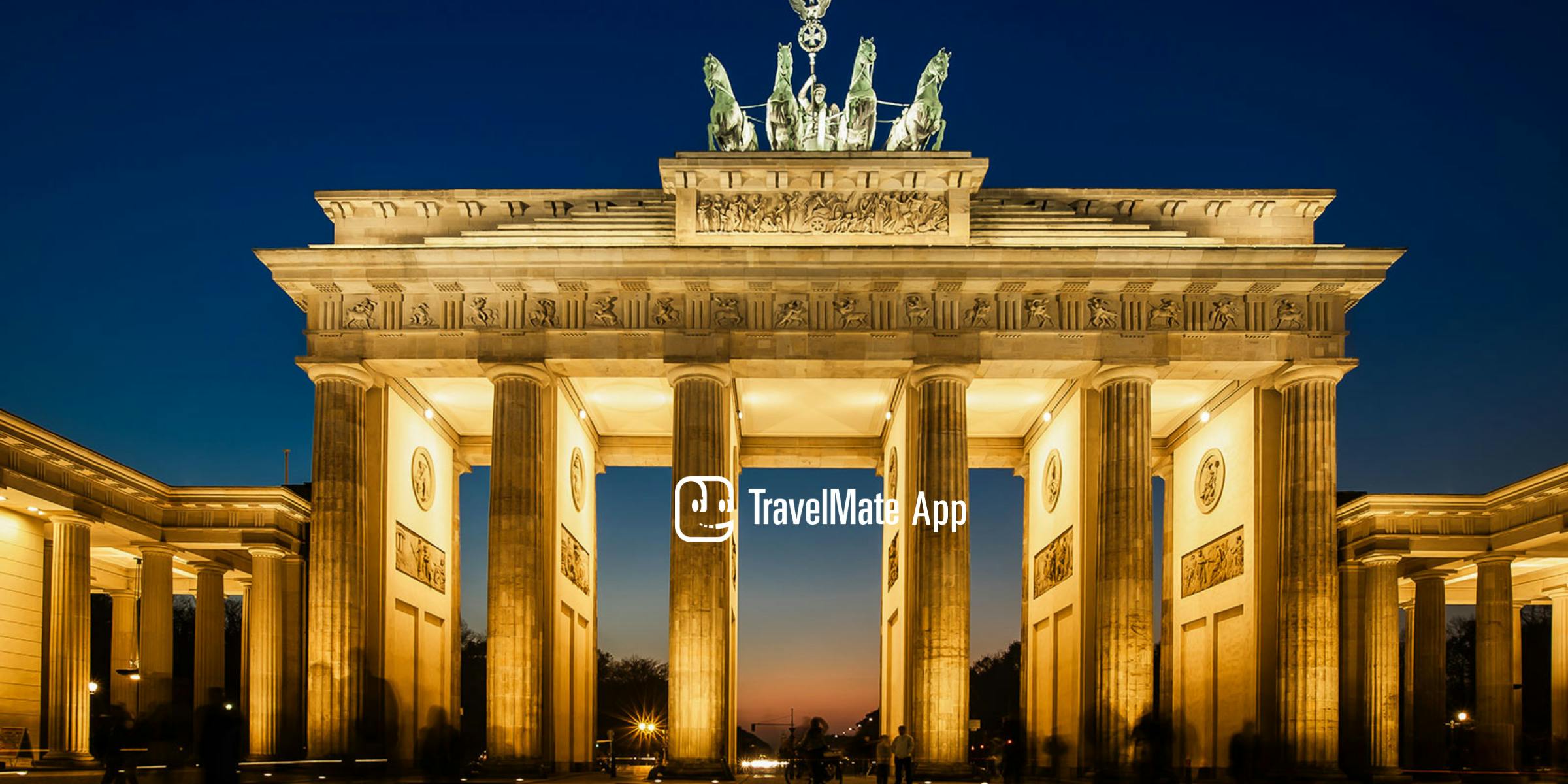 Audioguia de Berlim com o aplicativo TravelMate