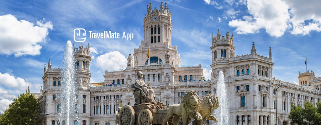 Madrid audio guide with TravelMate app