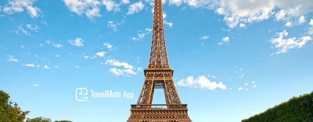 Paris audio guide with TravelMate app