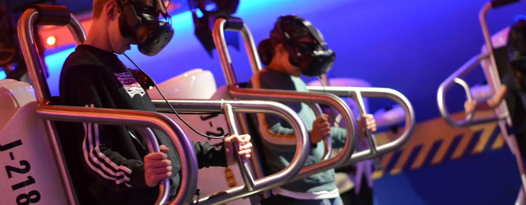 O Paris Flyover em realidade virtual, incluindo World Bonus