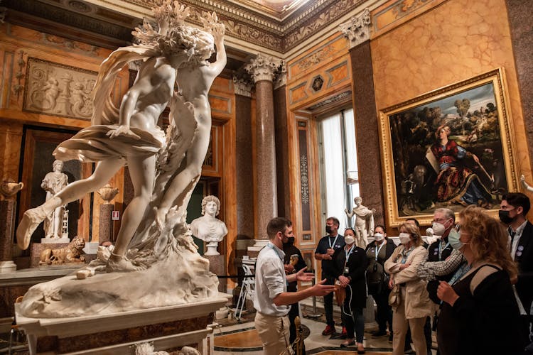 Guided tour of Galleria Borghese and of Villa Borghese gardens