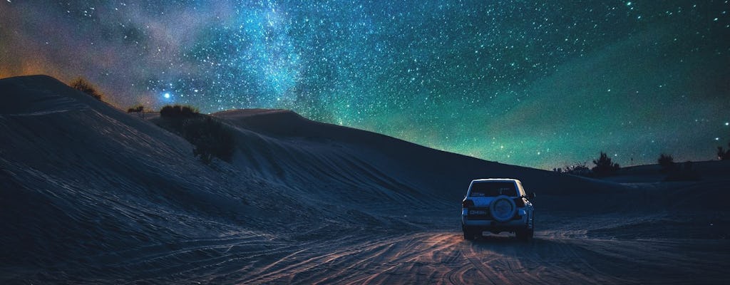 Observação de estrelas no deserto de Riad