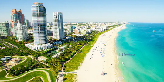 Miami audio guide with TravelMate app