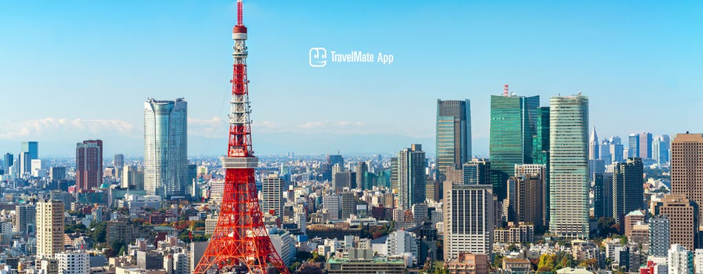 Guia de áudio de Tóquio com o aplicativo TravelMate