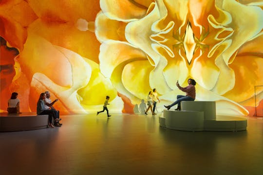 Illuminarium O'Keeffe All-inclusive admission ticket in Atlanta