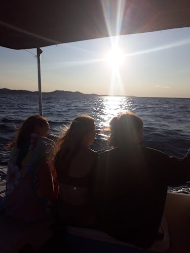 Zadar sunset boat tour