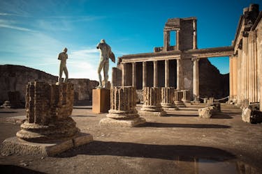 Pompeii and Vesuvius small group tour from Praiano with skip-the-line tickets