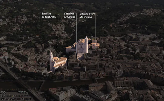 Combo ticket to Girona Art Museum, Sant Feliu Basilica, and Girona Cathedral
