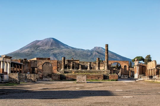 Pompeii and Vesuvius small group tour from Maiori with skip-the-line tickets
