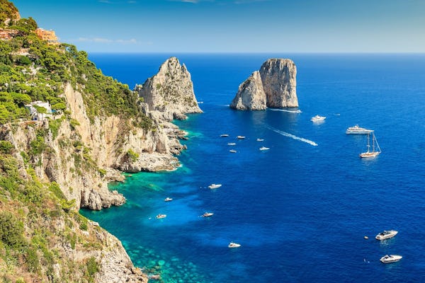 Capri- en Anacapri-rondleiding van een hele dag vanuit Amalfi