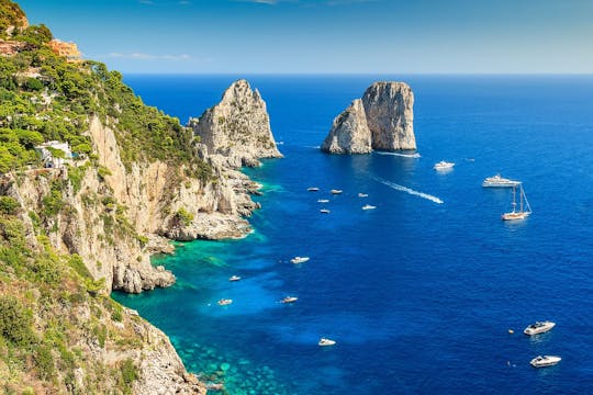 Visite guidée d'une journée à Capri et Anacapri au départ d'Amalfi