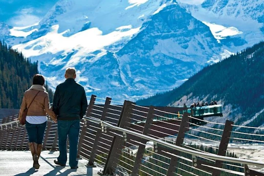 Glacier Skywalk experience in Jasper