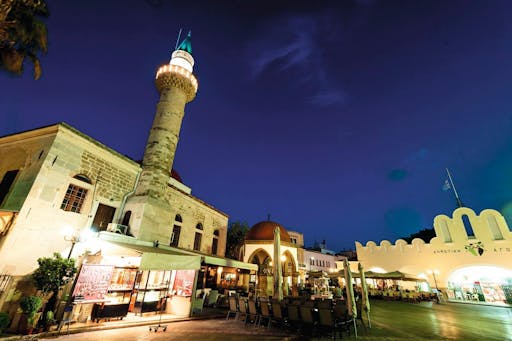 Kos Town by Night