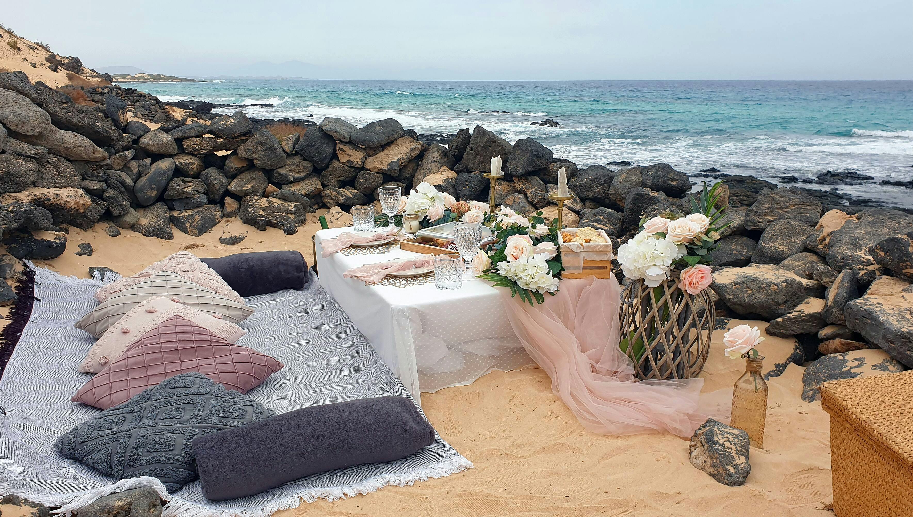 Fuerteventura Romantic Beach Picnic for Two