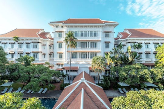 Visite privée d'une demi-journée des bâtiments coloniaux de Phnom Penh