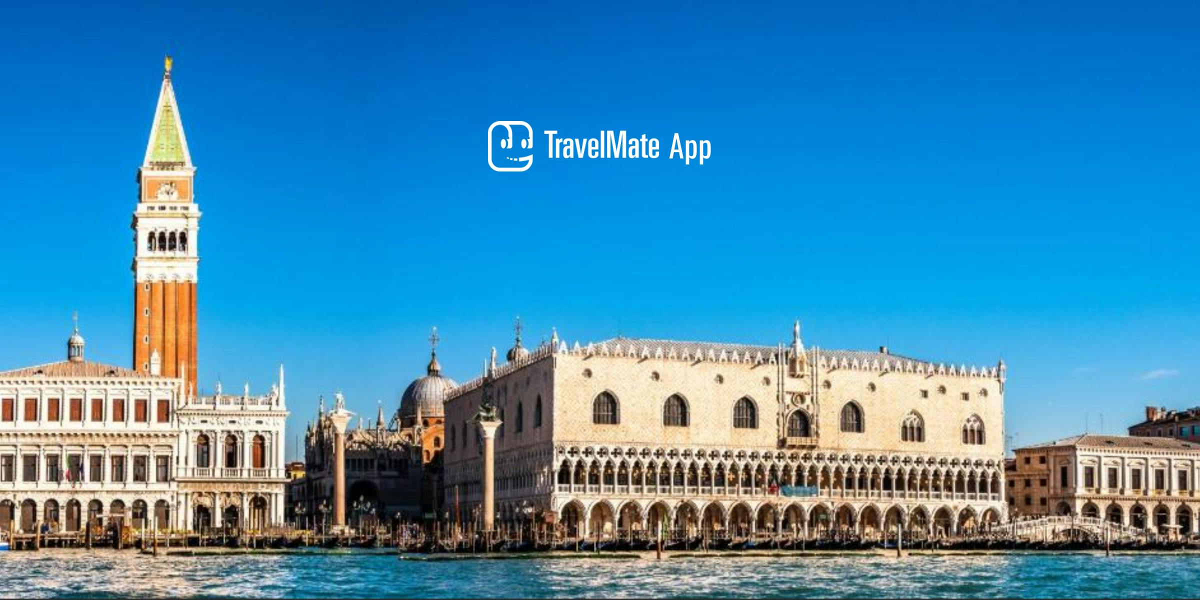 Audioguide à Venise avec l'application TravelMate
