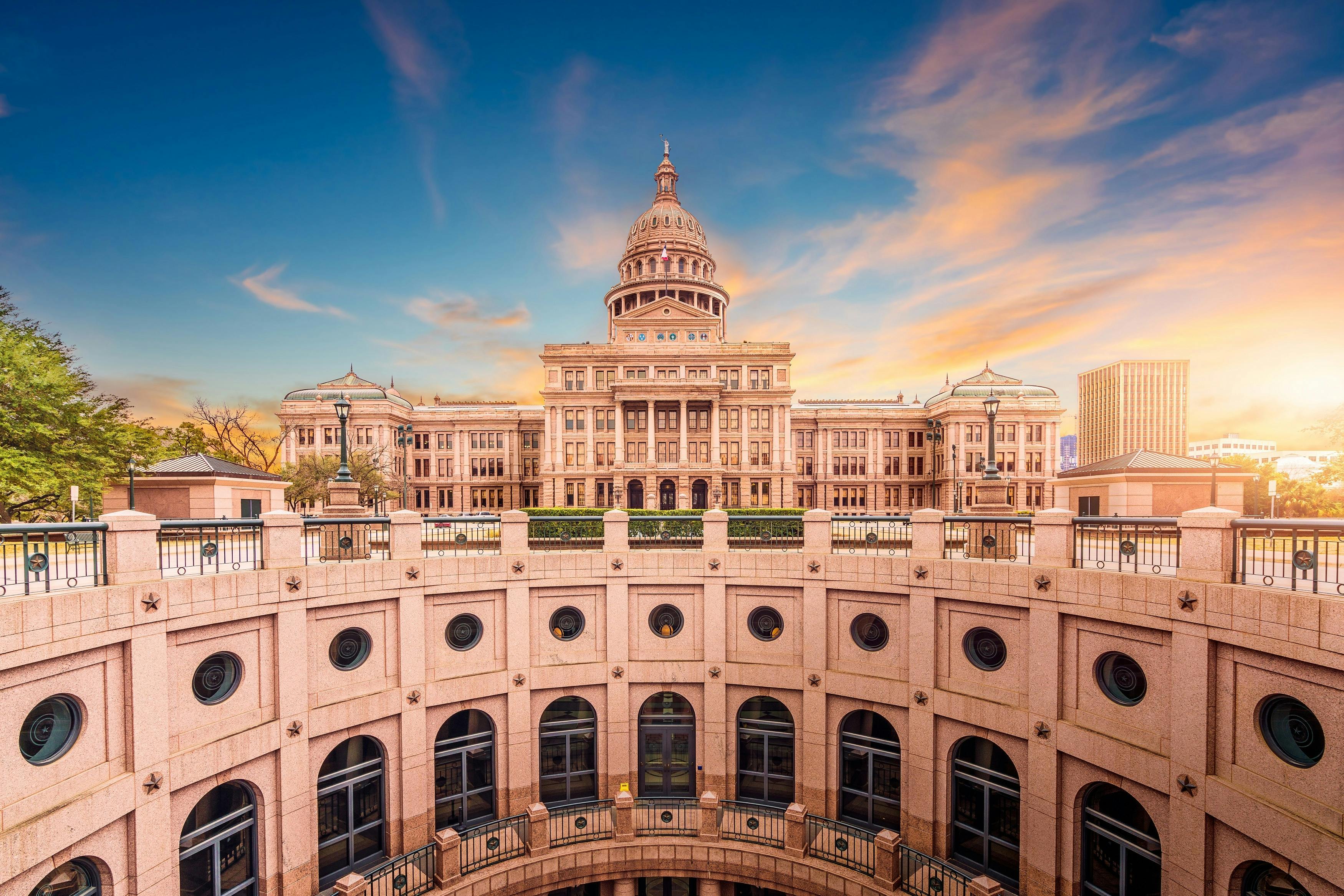 Stadstour door Austin met State Capitol
