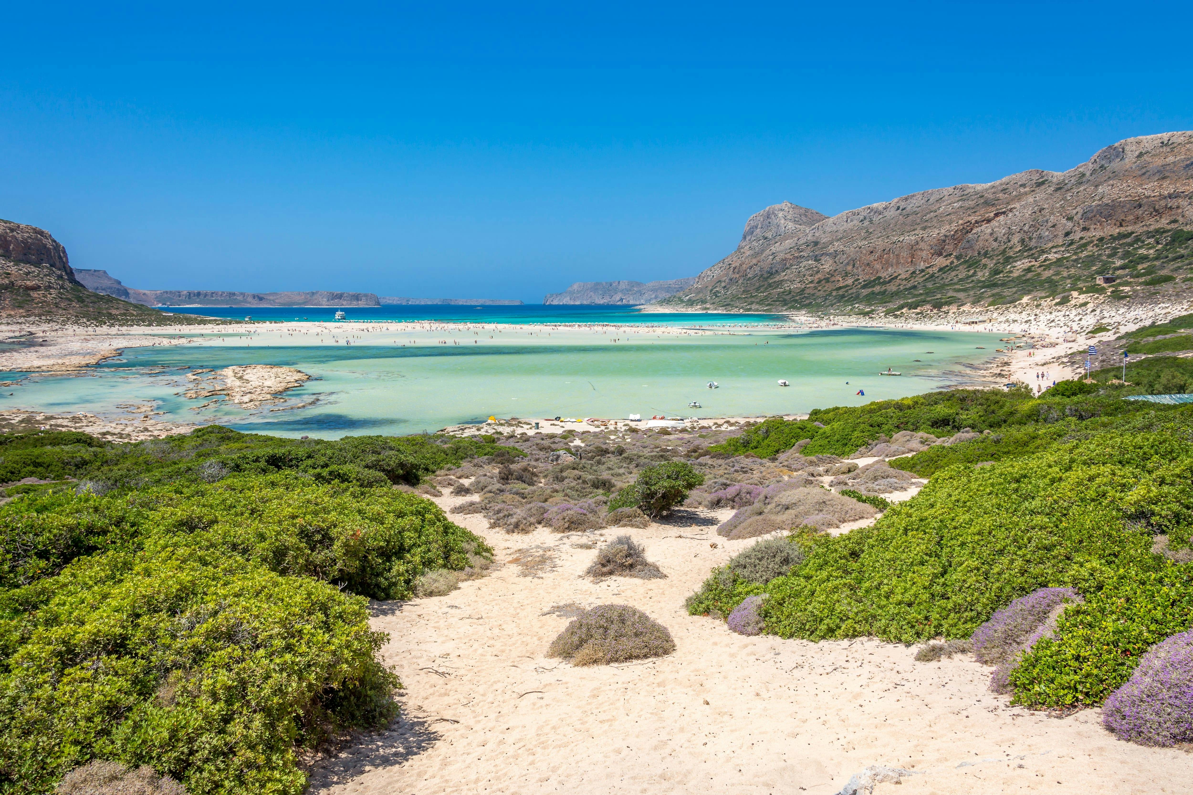 Croisière en bateau vers les îles de Gramvoussa