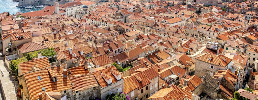 Visite en petit groupe de La vieille ville de Dubrovnik avec coucher du soleil