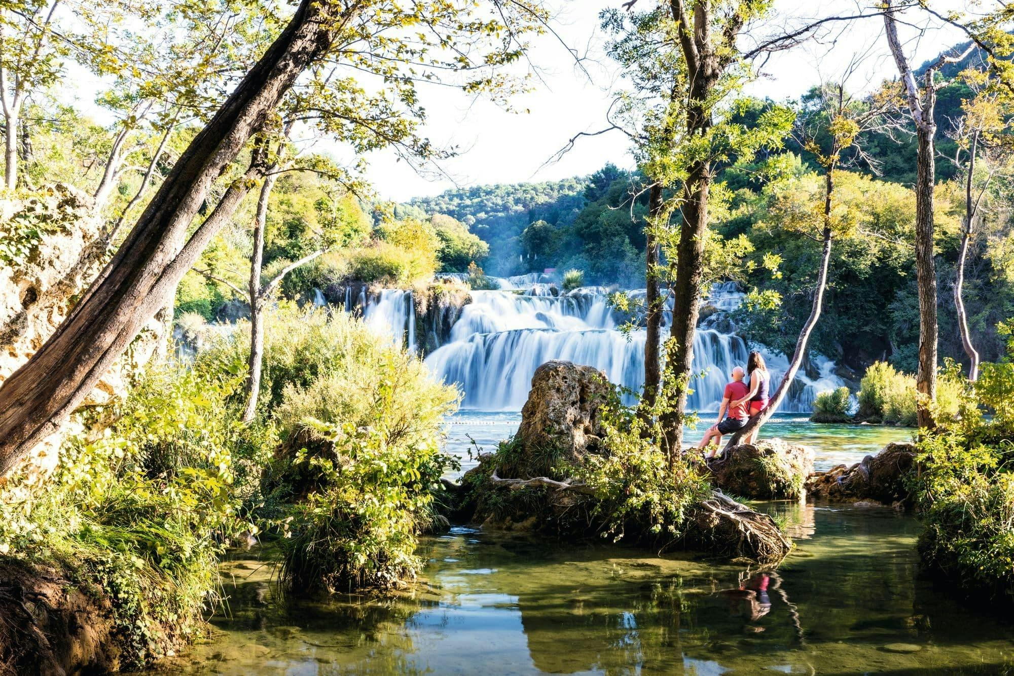 Krka National Park Tour from Brač