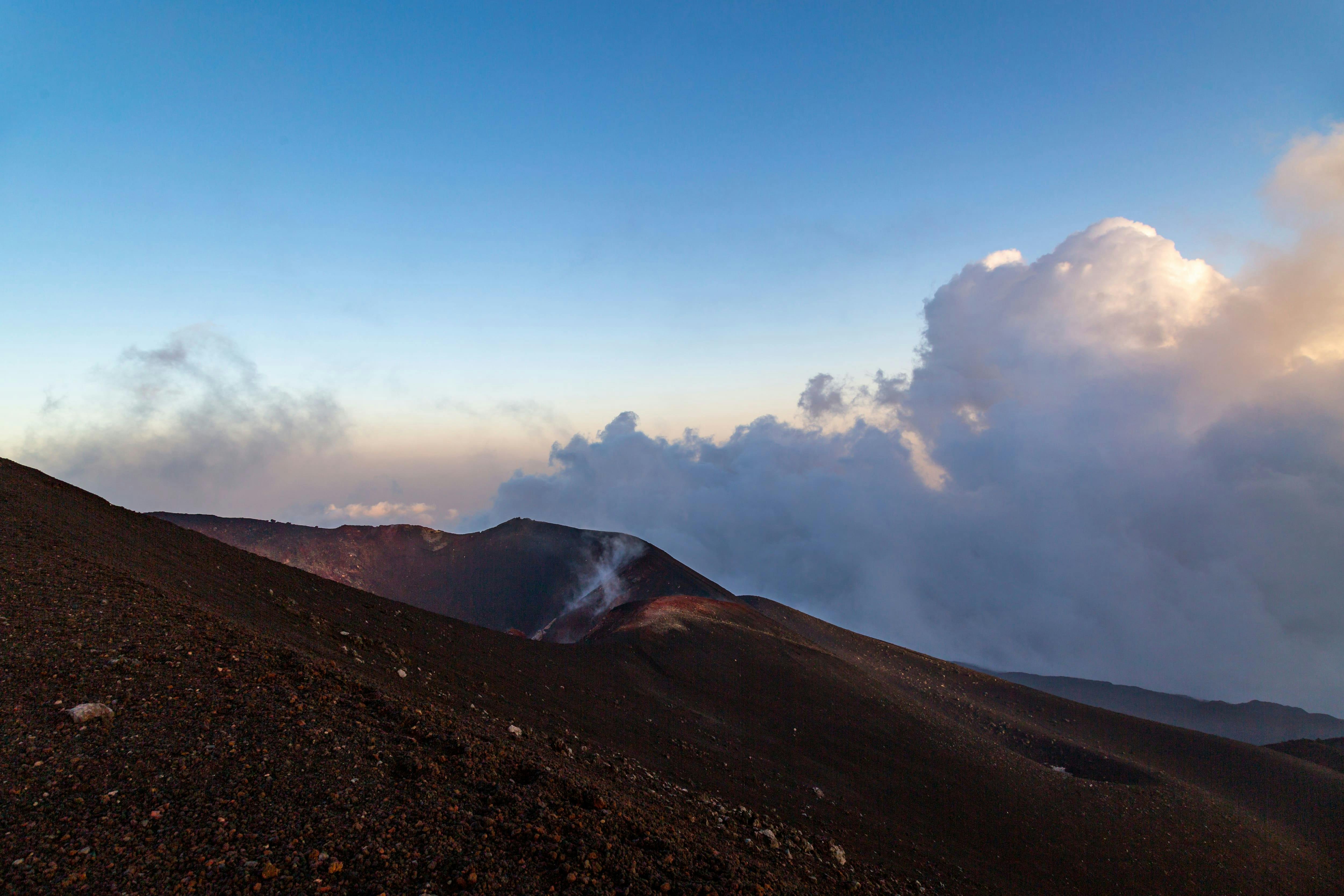 Premium Etna Sunset