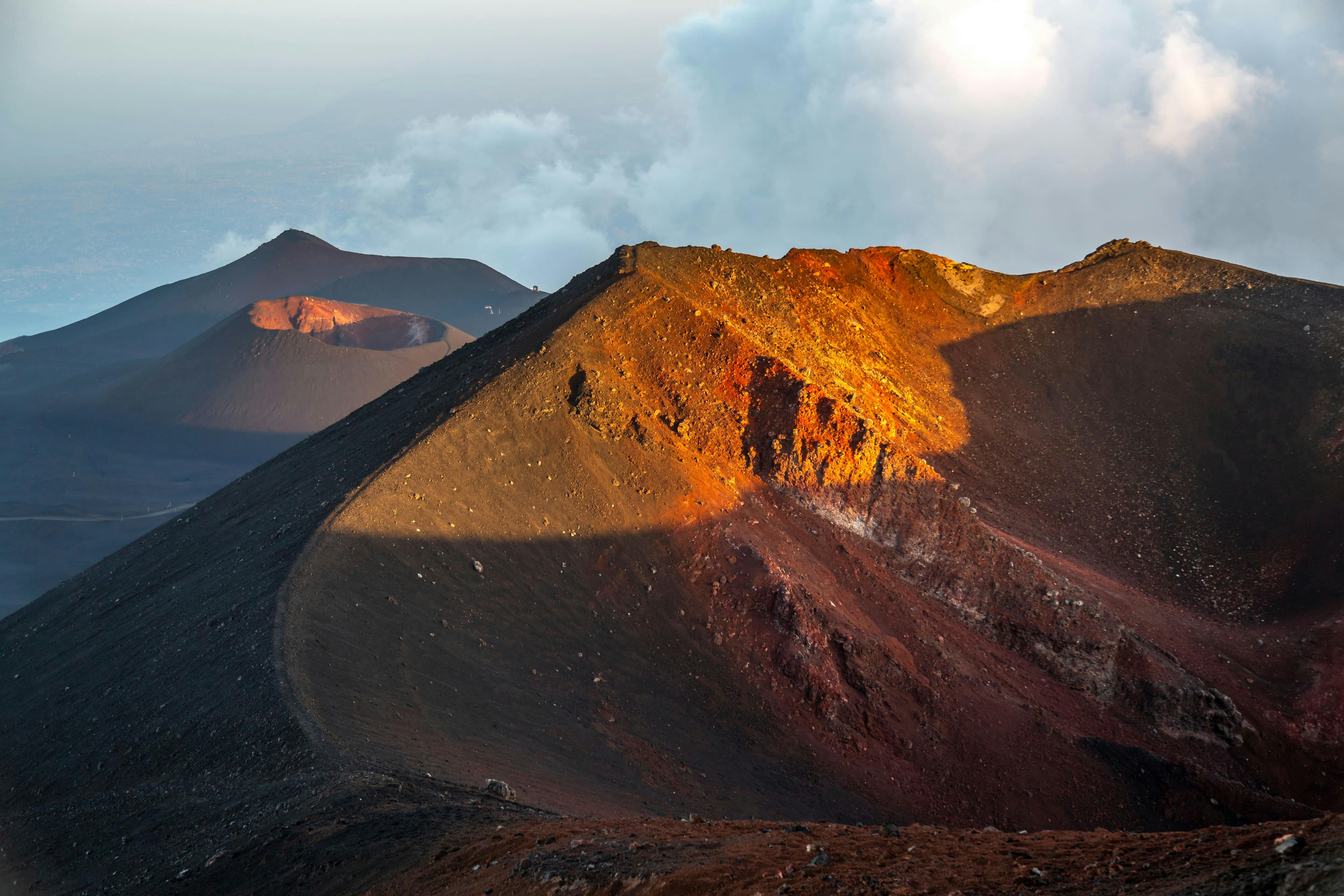 Premium Etna Sunset