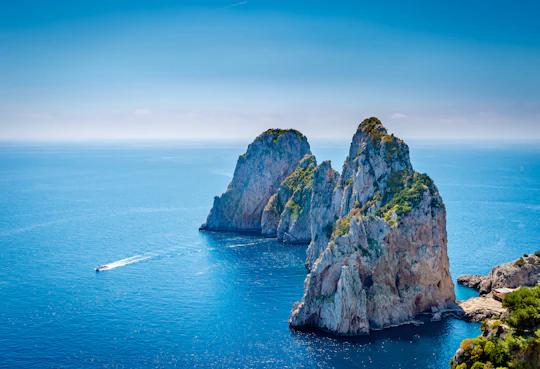 Capri boat tour with optional stop at the Blue Grotto