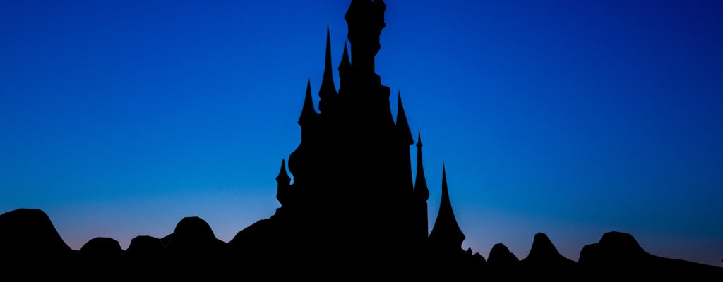 Disneyland Paris privat transfer i en lyxig minivan