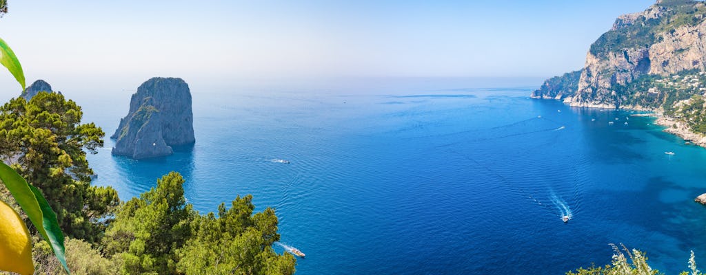 Wycieczka łodzią na Capri „Living la Dolce Vita”.