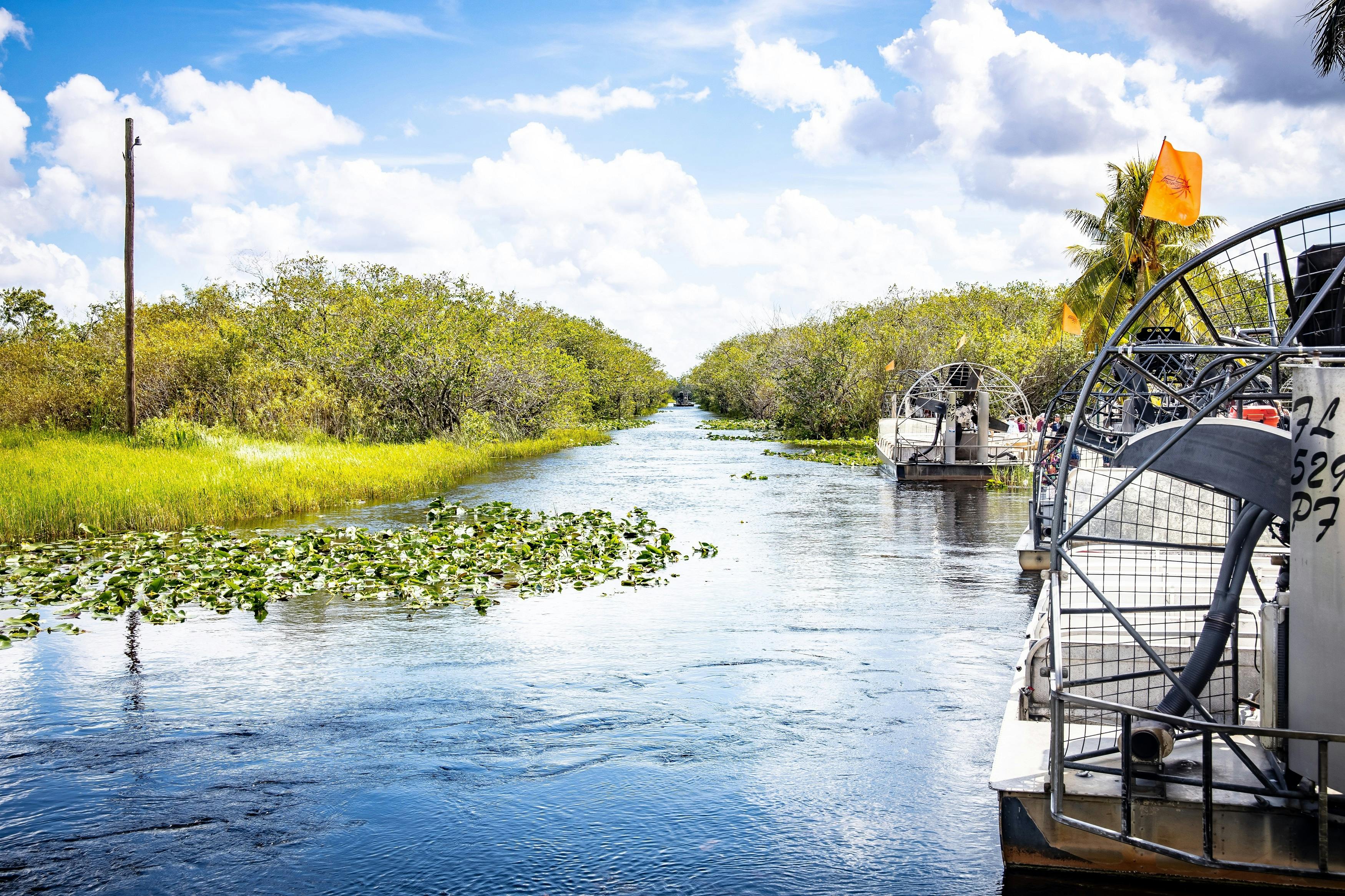 Best of Miami – rundtur i Miami og tur med luftbåt i Everglades