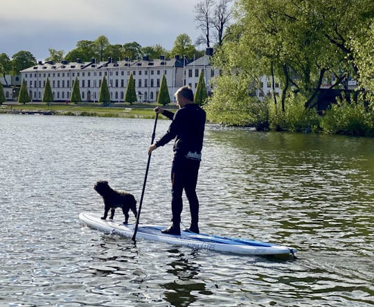 Stand-up paddle board lesson in Stockholm