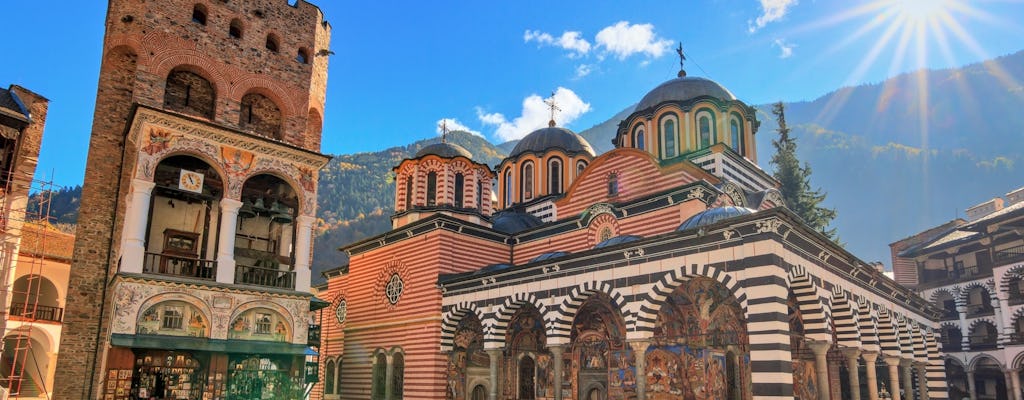 Viagem de um dia guiada ao Mosteiro de Rila e à Igreja Boyana
