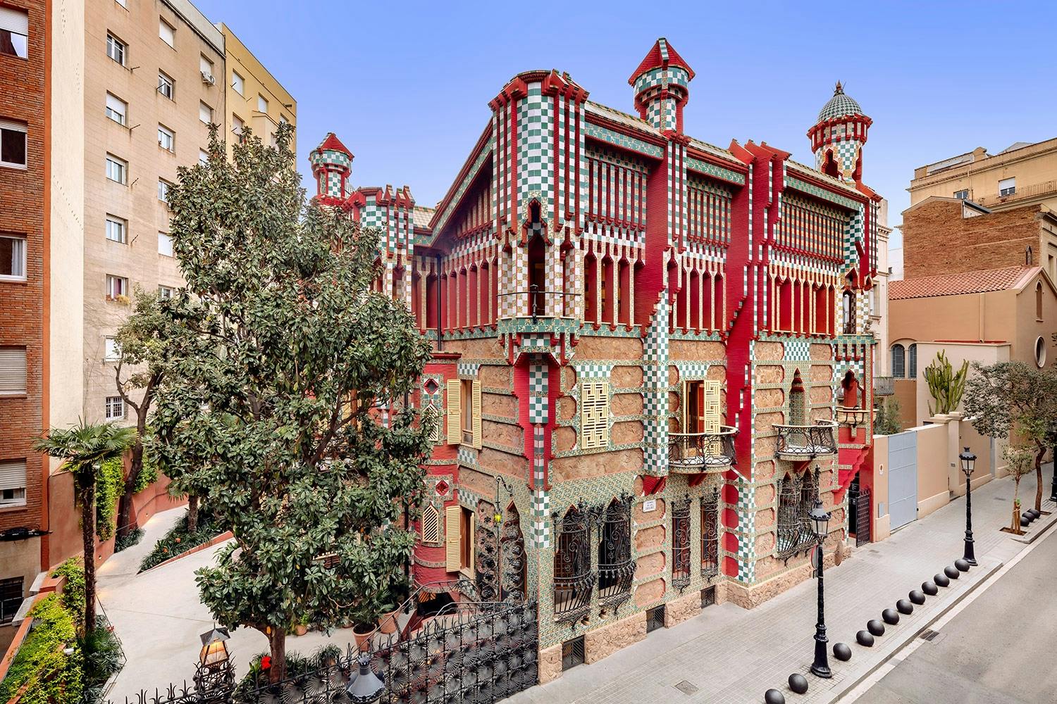 Gaudís Casa Vicens mit Zugang ohne Anstehen