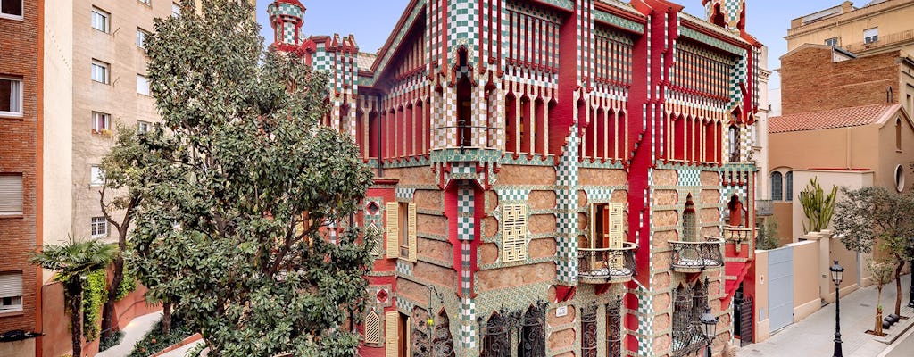 Entradas sem fila para a Casa Vicens de Gaudí