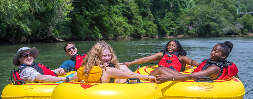 Chattahoochee River tube rental from Altanta Powers Island to Paces Mill