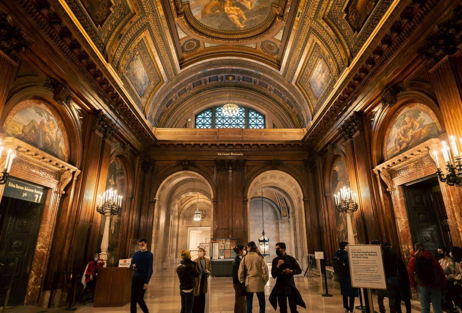 New York Public Library self-guided audio tour Musement