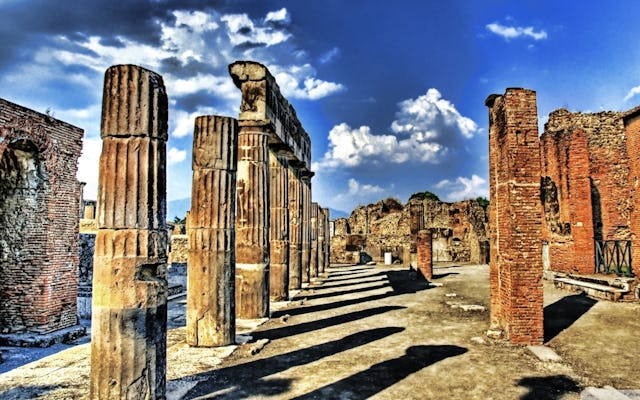 Entrance tickets to the Ruins of Pompeii with audio guide